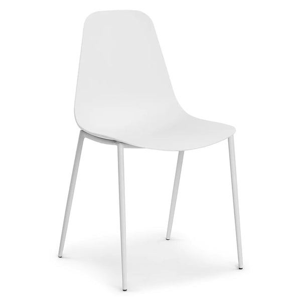 White Dining Chair (Minor Scratches)