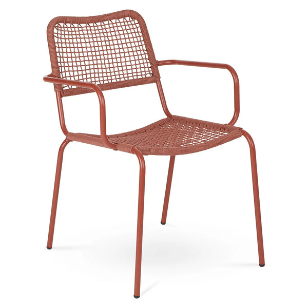 Mani Outdoor Dining Chair - Sonoma Red