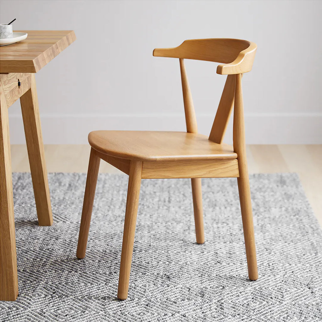 Maron Oak Dining Chair (Set of 2)