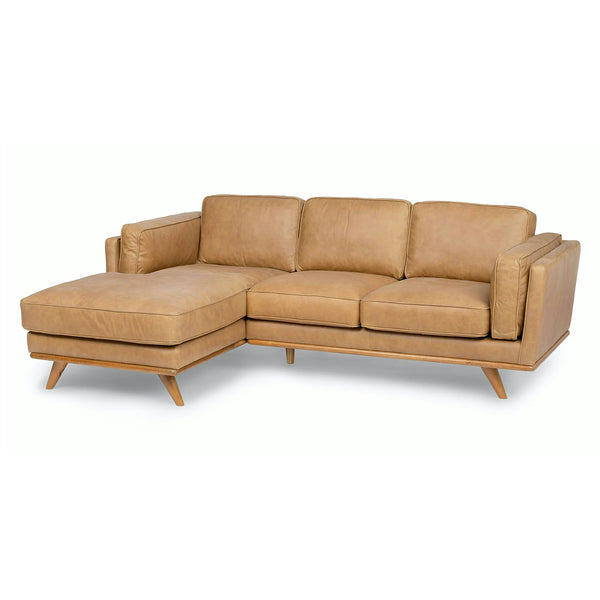 Charme Tan Left Sectional