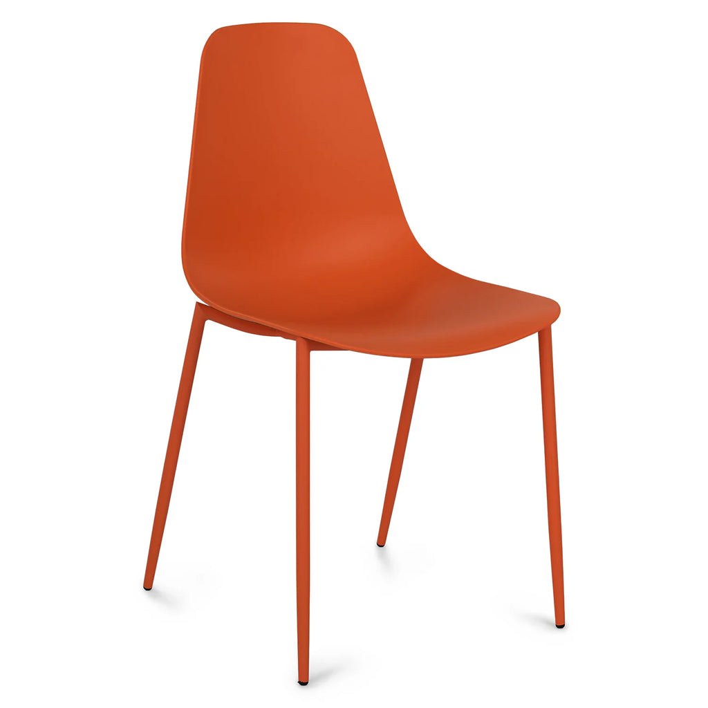 Trevi Dining Chair – Begonia Orange (Set of 2)