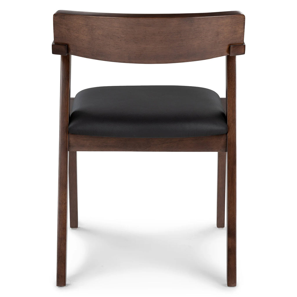 Zuri Leather Dining Chair – Black – The Furniture Shop - Toronto