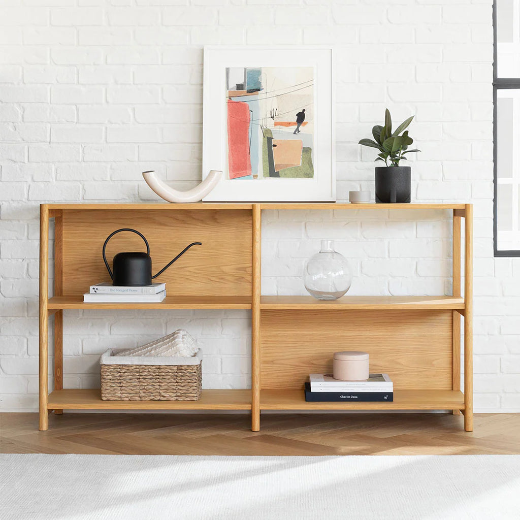 Mysen Warm Oak Bookcase