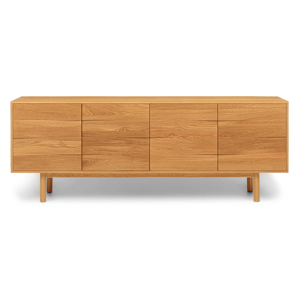 Warm Oak Media Unit