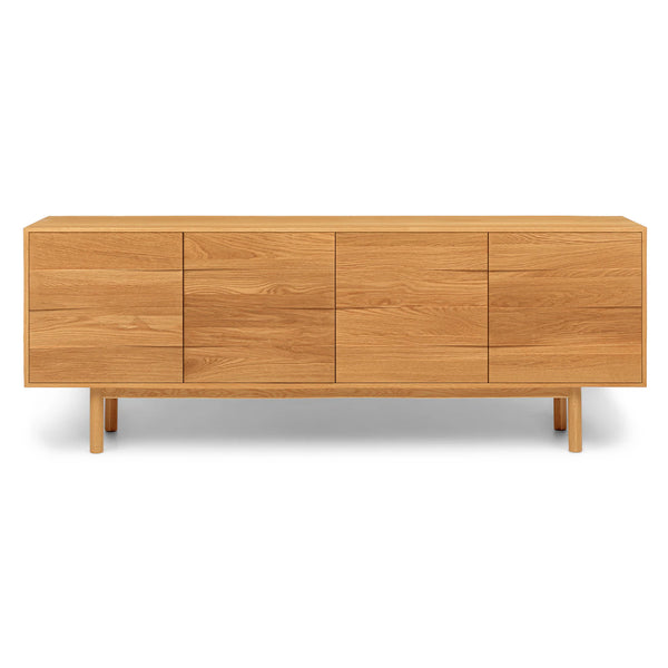 Warm Oak Media Unit