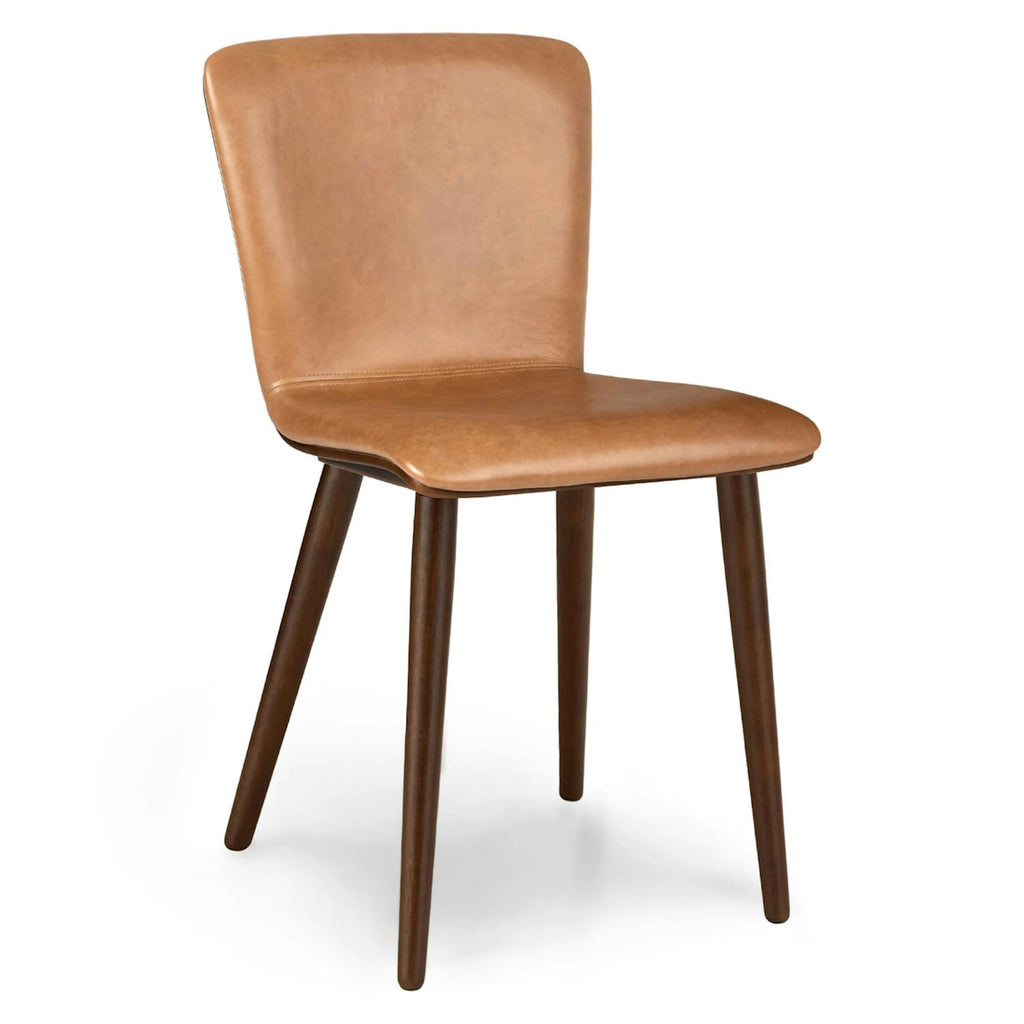 Toscana Tan & Walnut Dining Chair (Set of 2)