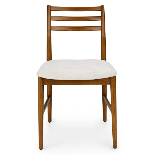 Smoked Oak and Santolina Gray Dining Chair (Set of 2)