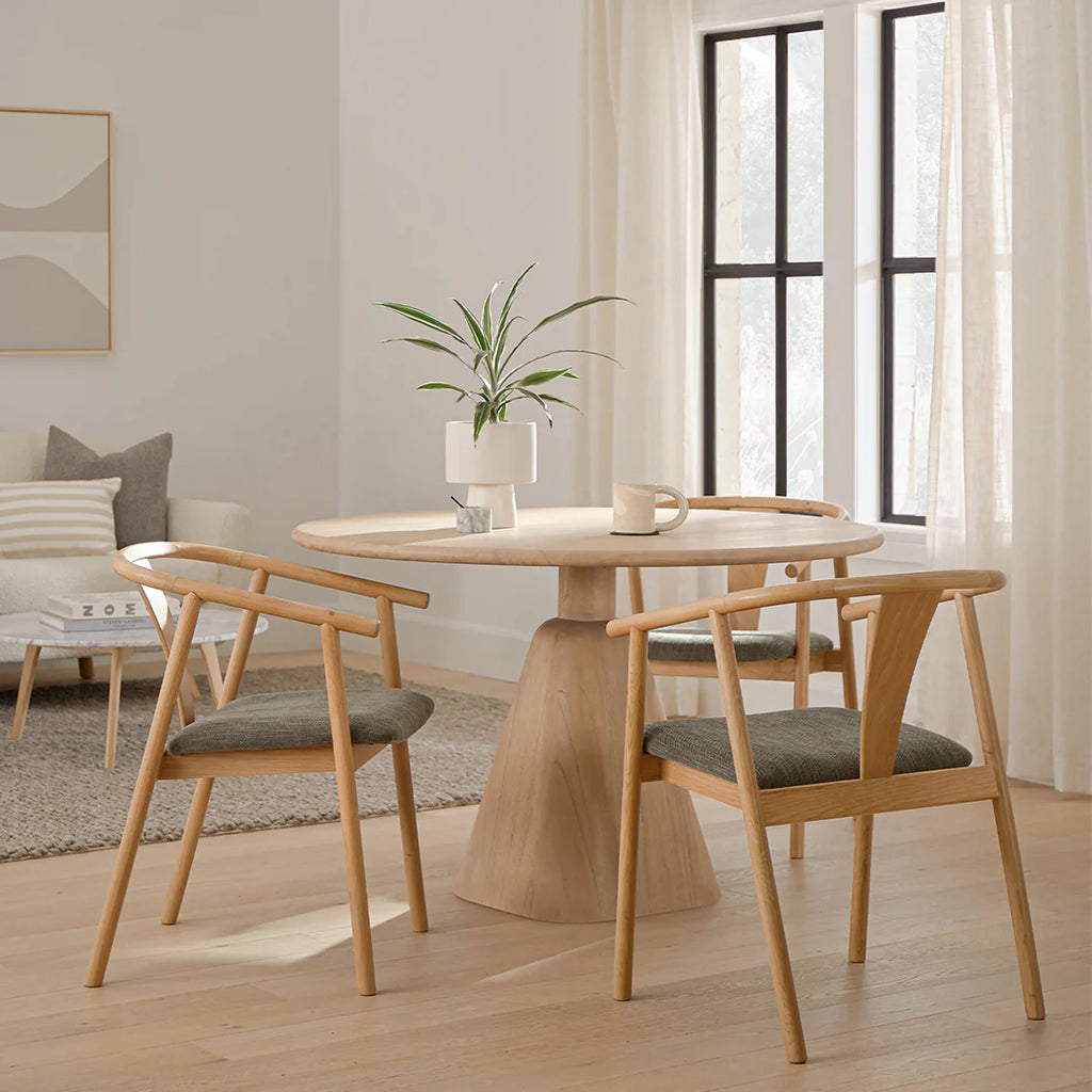 Mindi Natural Dining Table for 4