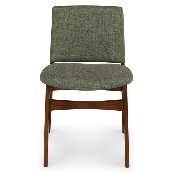 Hemlock Green & Walnut Dining Chair (Set of 2)