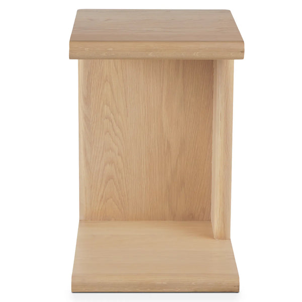 Tomi C Side Table White Oak