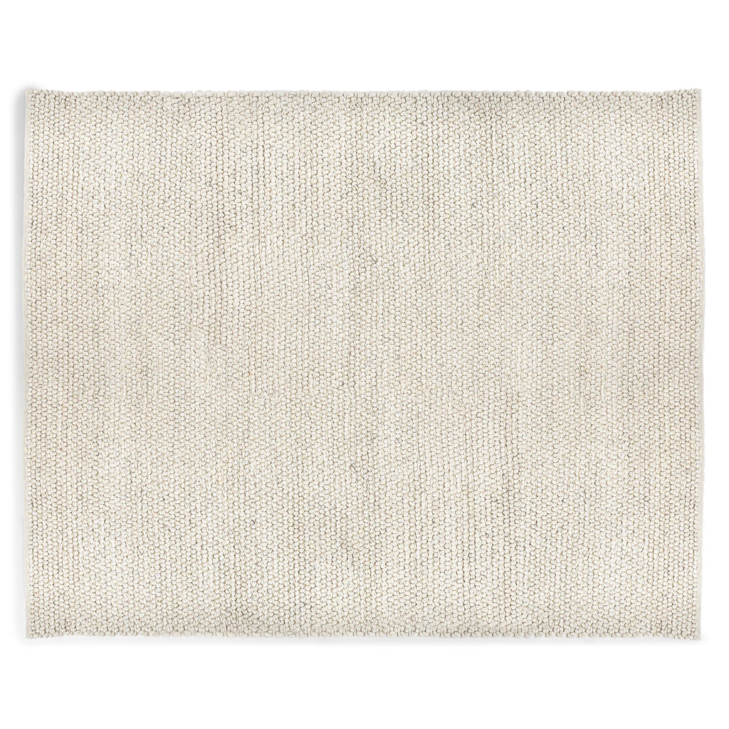 Natural Wool Ivory Rug 8 x 10