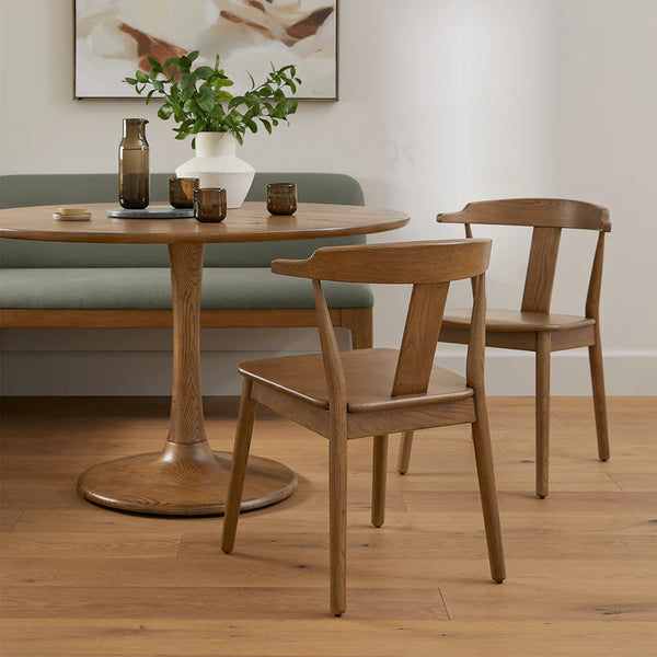 Winston Dining Chair (Set of 2) Smoked Oak