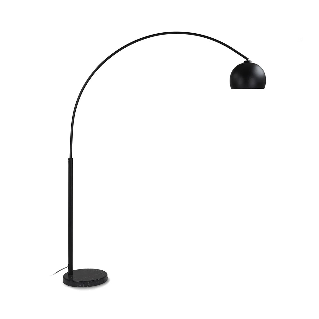 Matte Black Arch Floor Lamp