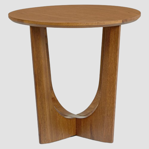 Smoked Oak Side Table