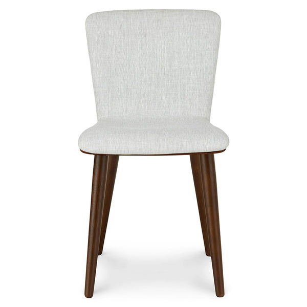 Walnut & Mist Gray Dining Chair