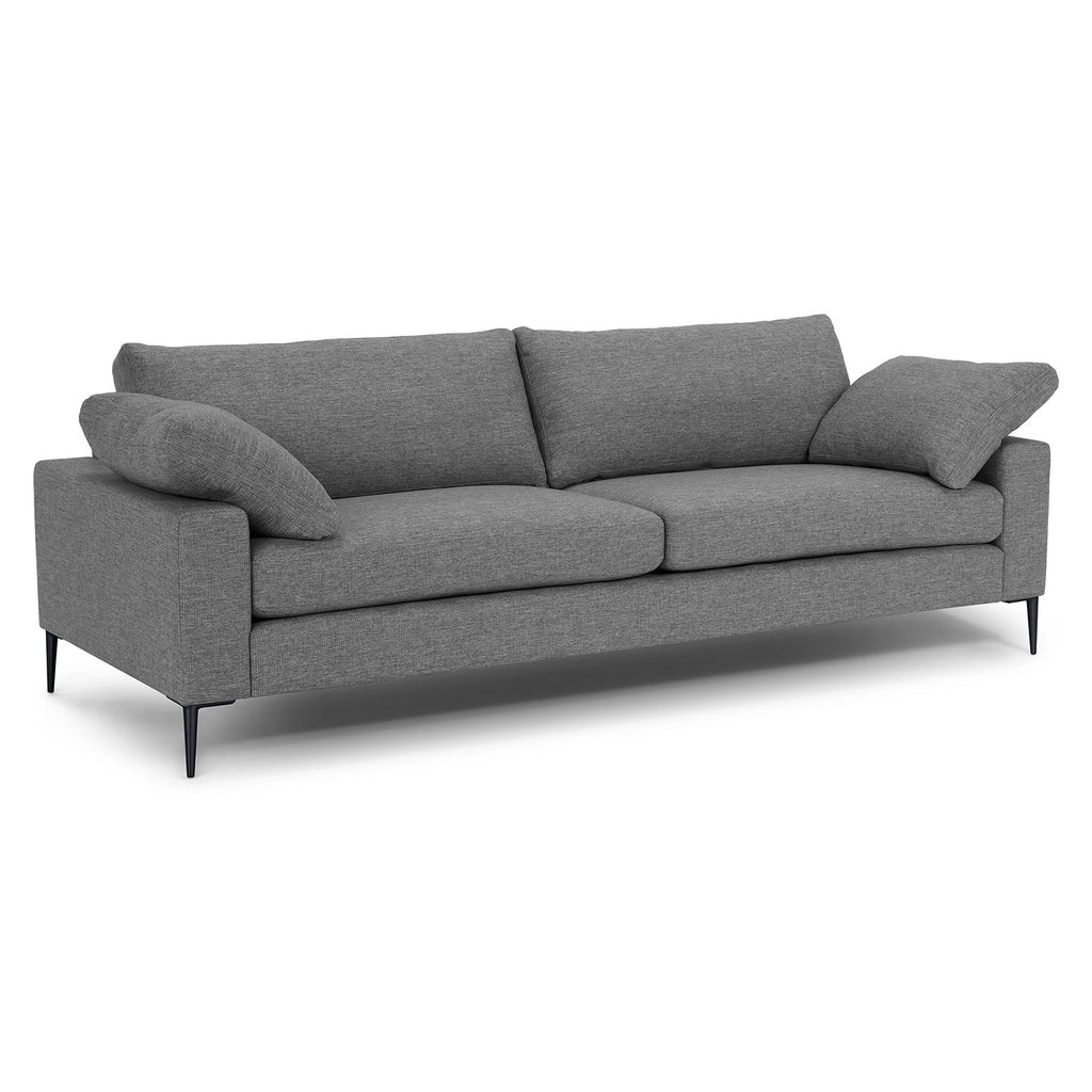 Noa 90.5" Sofa - Gravel Gray