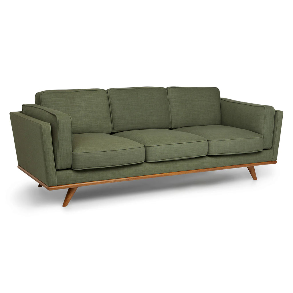 Temer Olio Green 90" Sofa