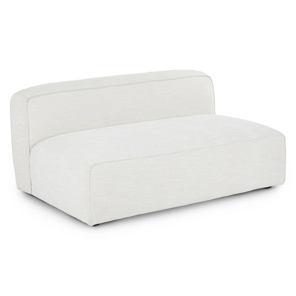 Ankara Ivory 56" Loveseat