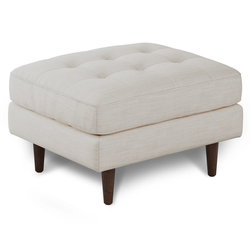 Biscuit Cream 30" Ottoman