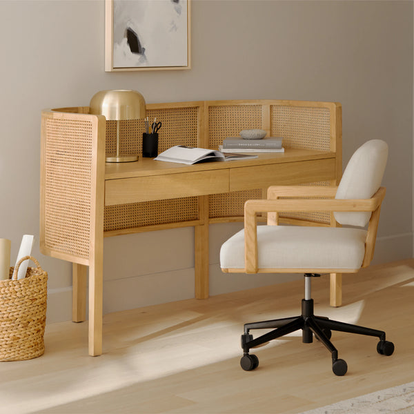 Napa Ivory Office Chair