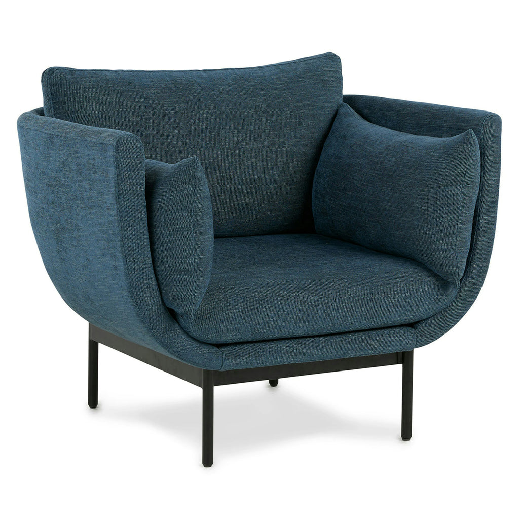 Parkham Lounge Chair Blue