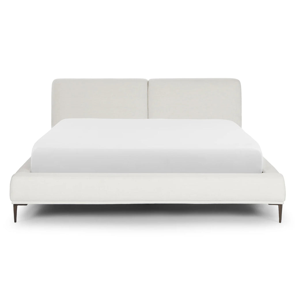 Elysian Quartz White King Bed