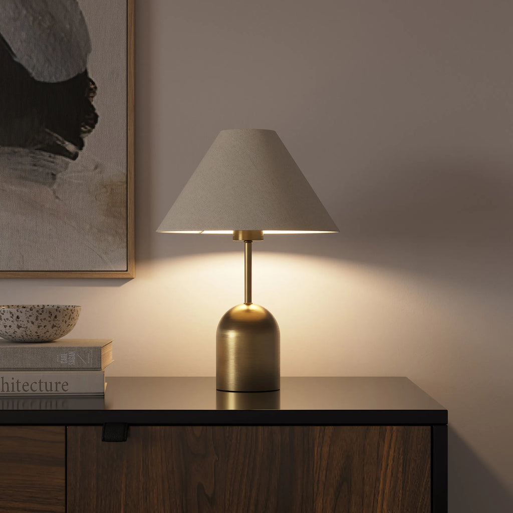 Mari Brass Table Lamp