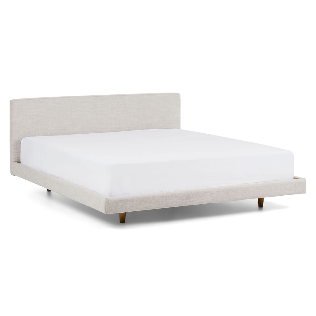 Taru California King Low Bed – Clay/Taupe