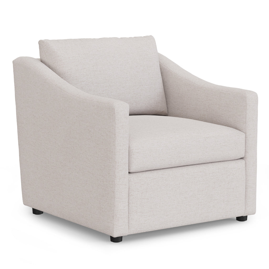 Ladric 32.25" Lounge Chair – Napa White
