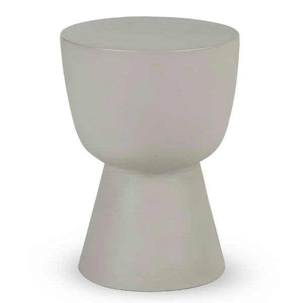 Heny Steam Gray Side Table