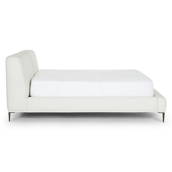 Abi Quartz White Queen Bed