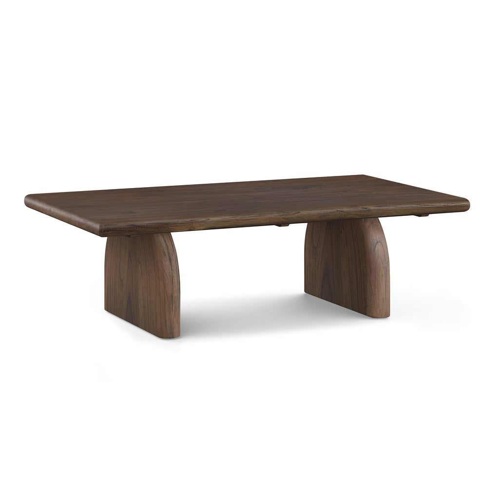 Floyd 54" Coffee Table – Warm Brown (Minor Damage)