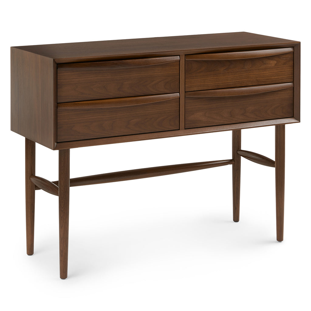 Lydia 39.25" Console Table - Walnut