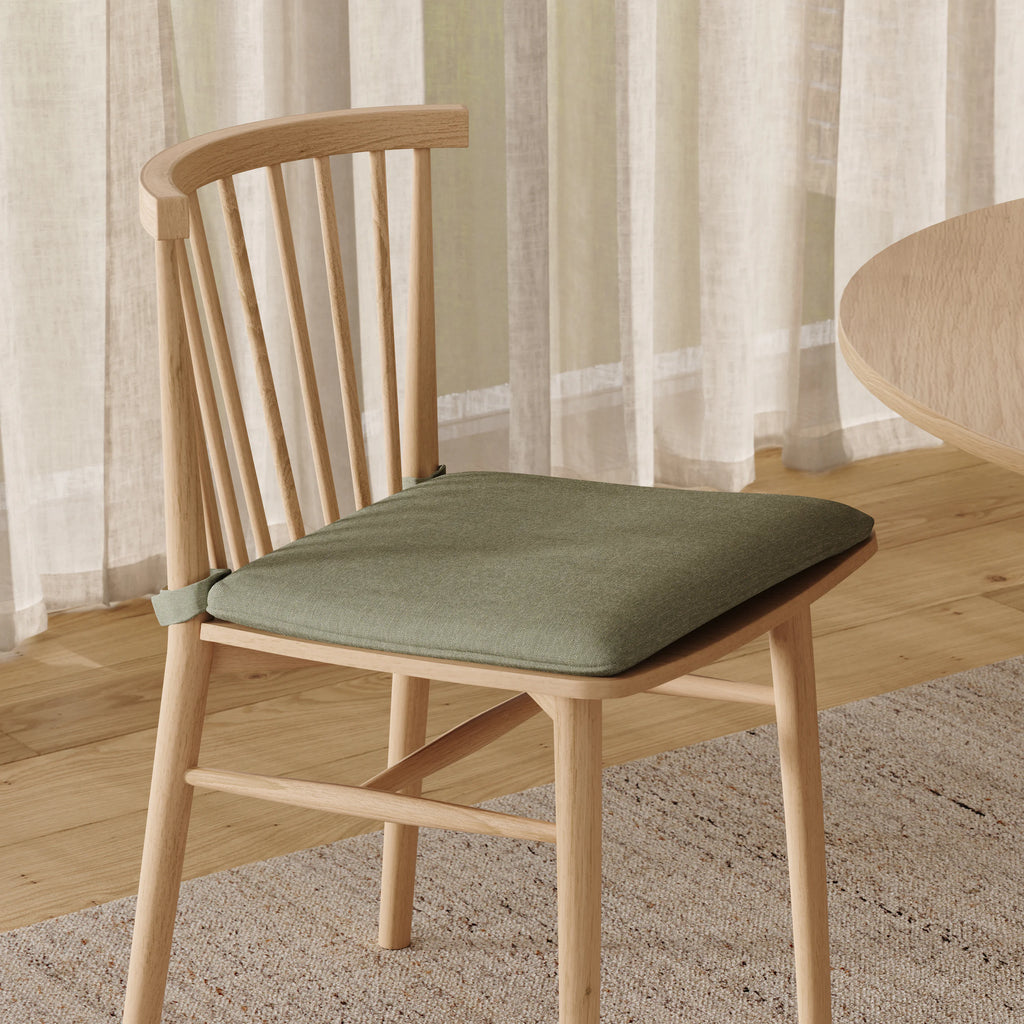 Square Seat Cushion - Welsh Green