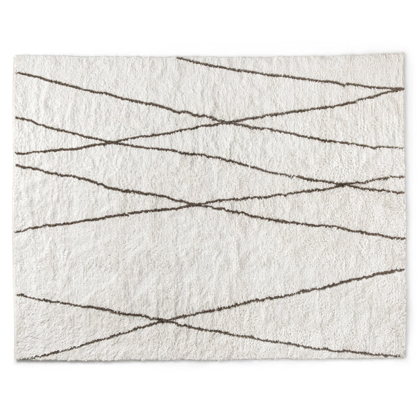 Feza  8 x 10 Performance Rug - Natural White