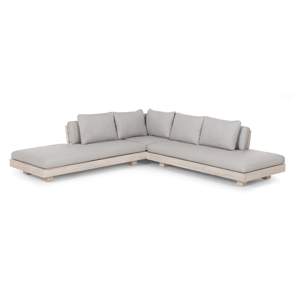 Beach Sand 100.5" Outdoor Low Corner Sectional