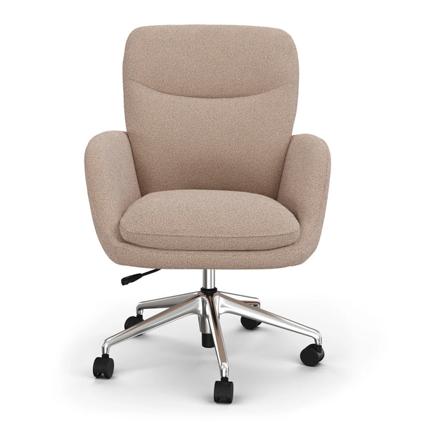 Executive Office Chair - Sandstone Wool Bouclé