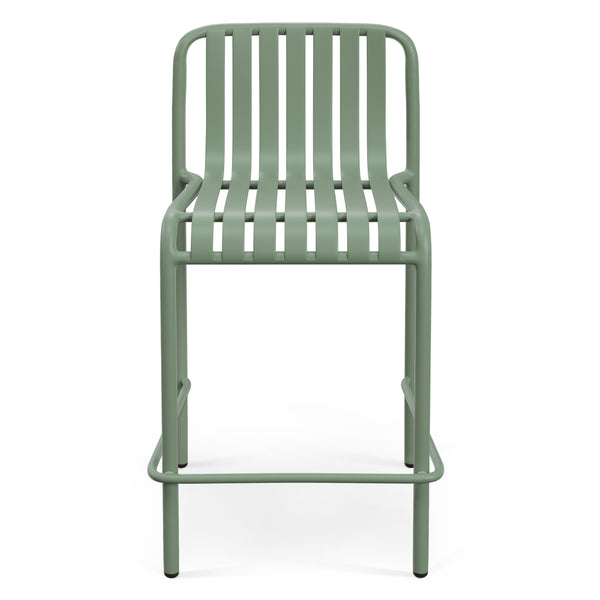 Arek Outdoor Stackable Counter Stool - Khaki Green