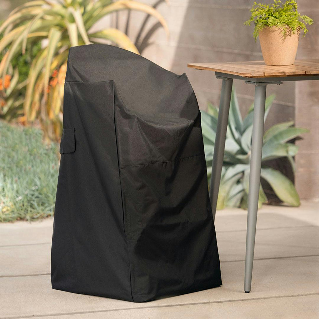 Hove Outdoor Bar Stool Cover - Black
