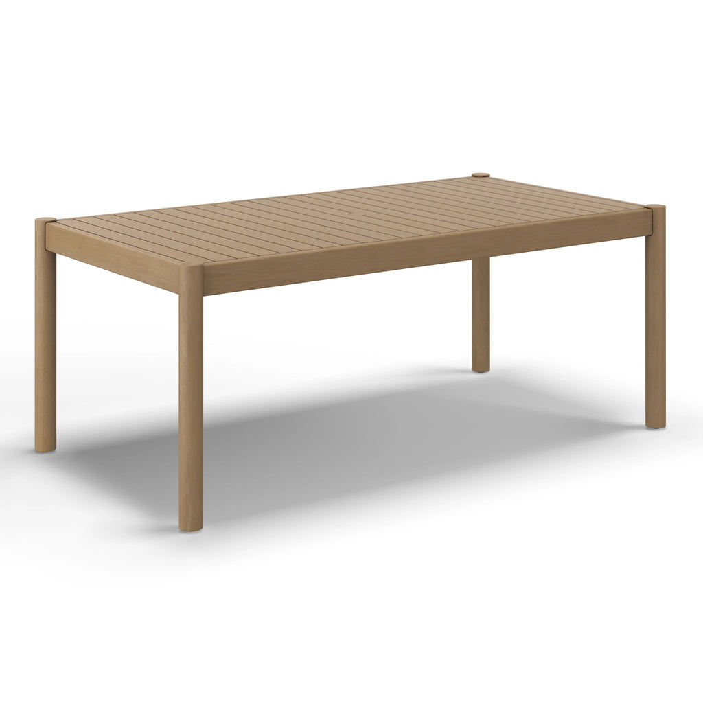 Roza 75" Outdoor Dining Table - Eucalyptus