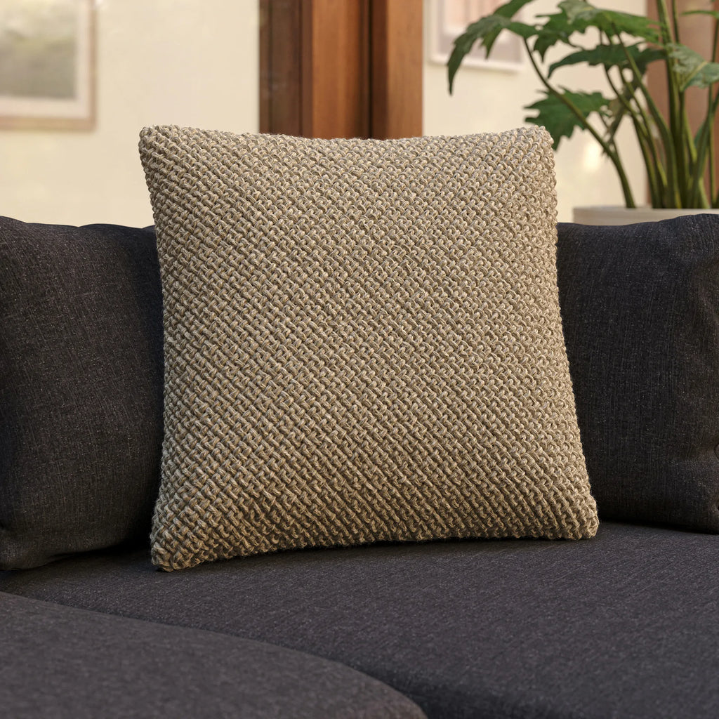Irvy Natural Weave Pillow