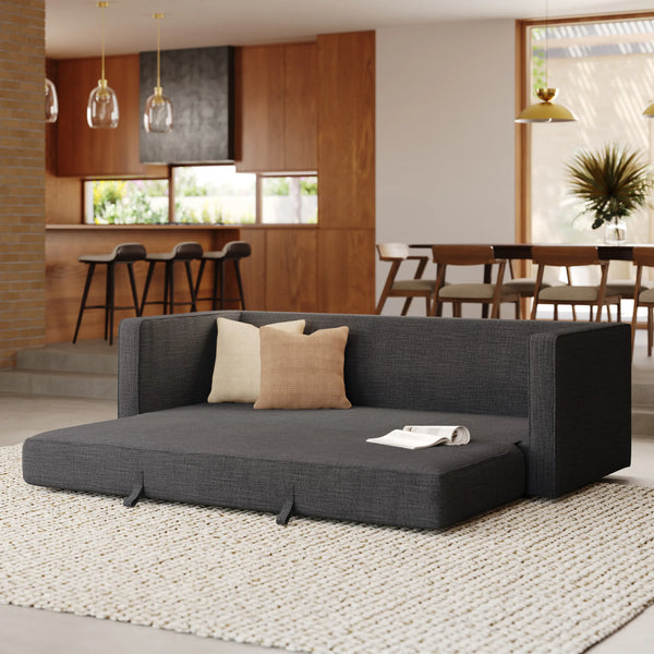 Sen Napa Charcoal Tufted 88