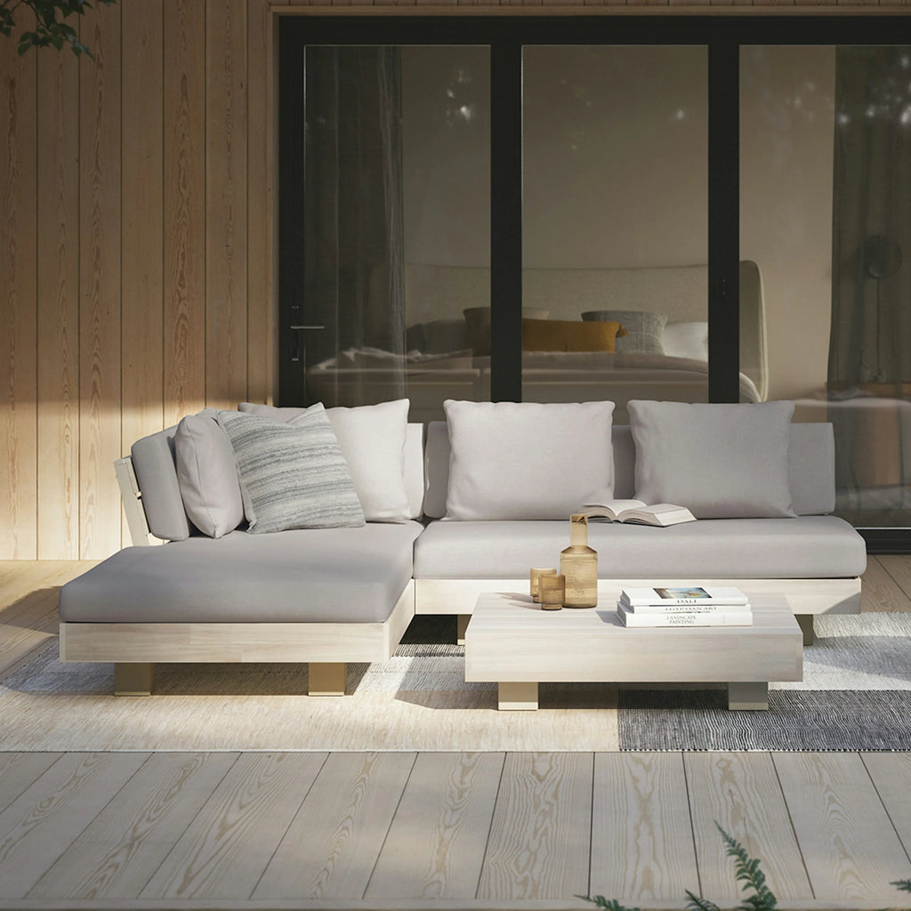 Beach Sand 82.5" Outdoor Low Left Sectional Set