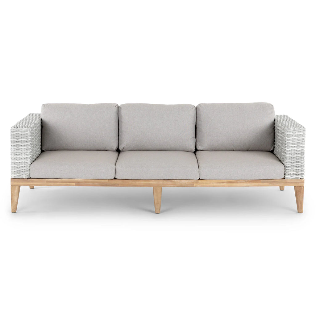 Urva 88.5" Beach Sand Outdoor Sofa