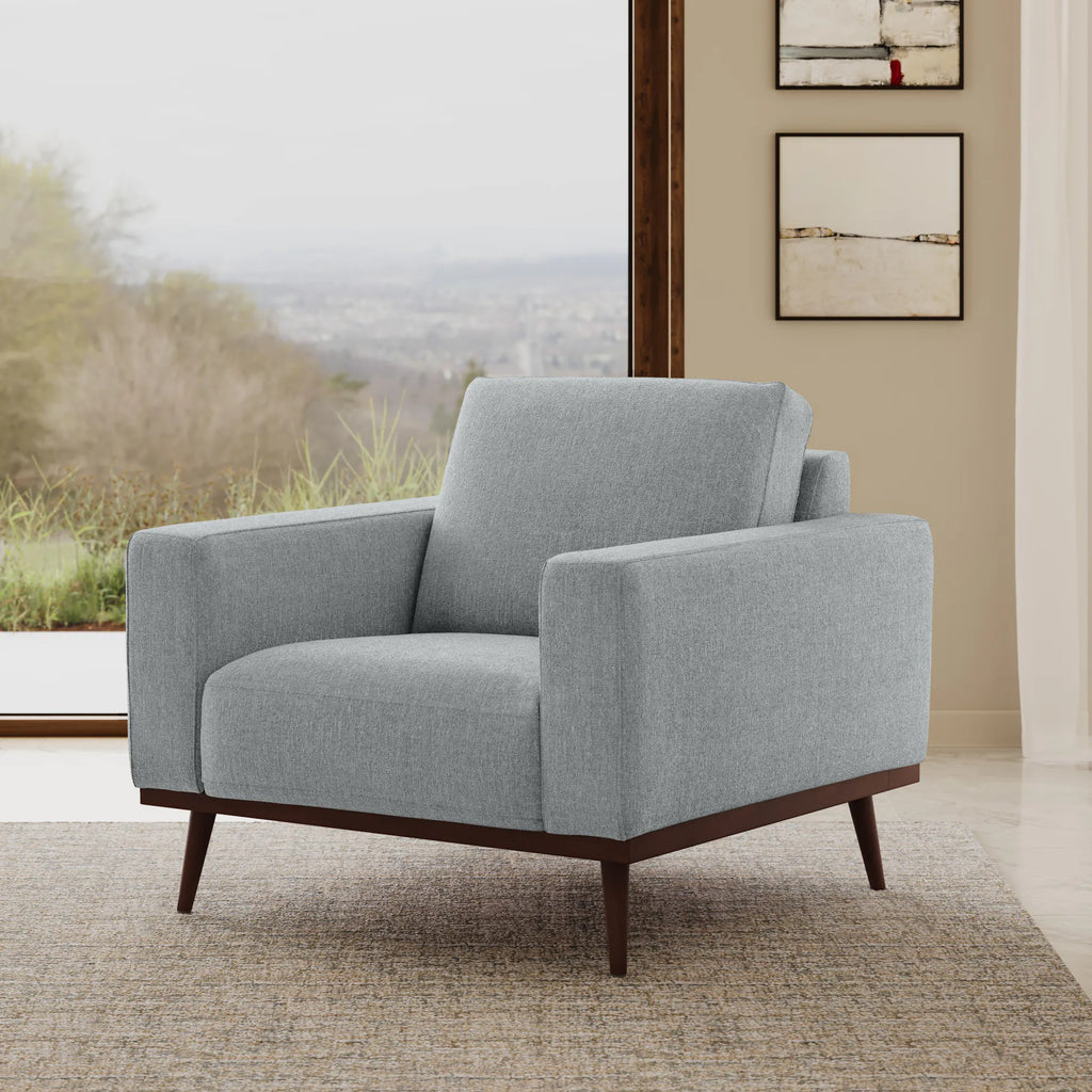 Reta  38.5" Lounge Chair - Harbor Gray