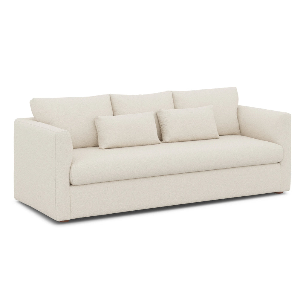 Mirina 90" Sofa - Ivory Wool Bouclé