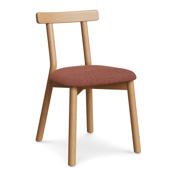 Ula Dining Chair - White Oak and Ratine Oxide