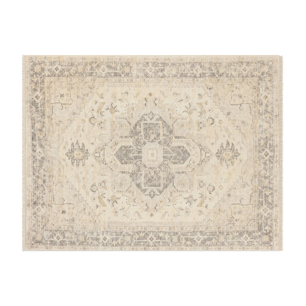 Cream Multi 9 x 12 Rug - Persian Style