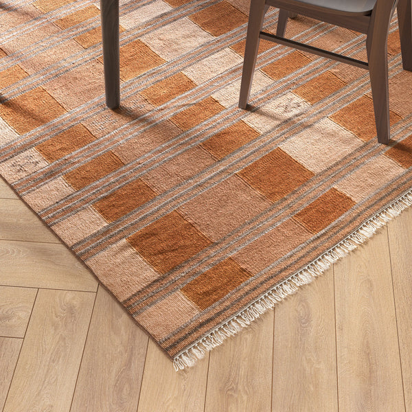 Amaya 5 x 8 Rug - Copper