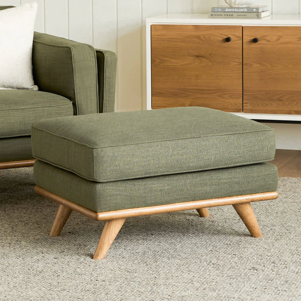 Timi 31" Olio Green Ottoman